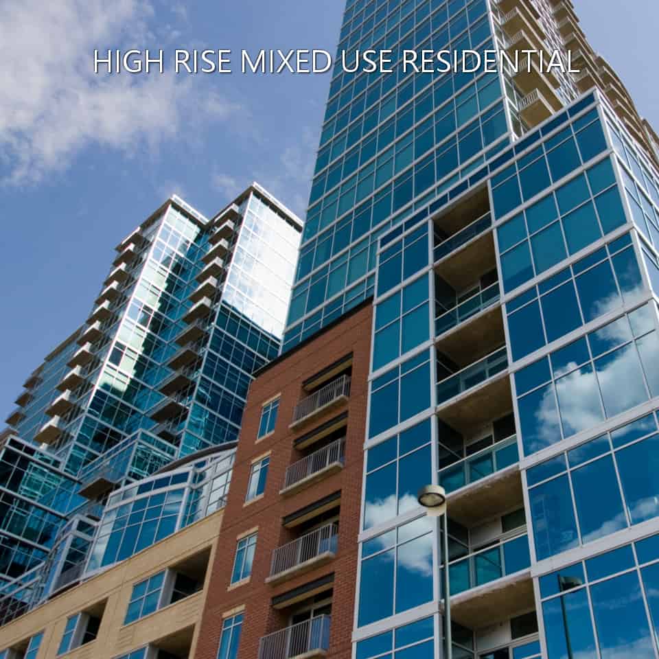 DLAA, D L ADAMS ASSOCIATES, high rise mixed use residential acoustical consulting, USA