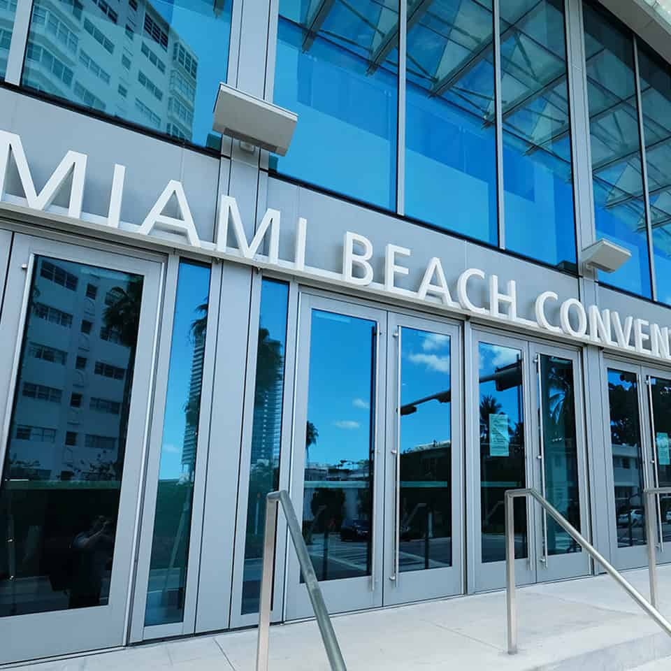 MIAMI BEACH CONVENTION CENTER, Miami Beach, Florida D L Adams Associates the United States leading acoustic consultants and engineering firm specializing in acoustic design, noise control and vibration control for government agencies, and civic needs.